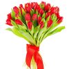 Фото товара 25 червоних тюльпанів у Тернополі