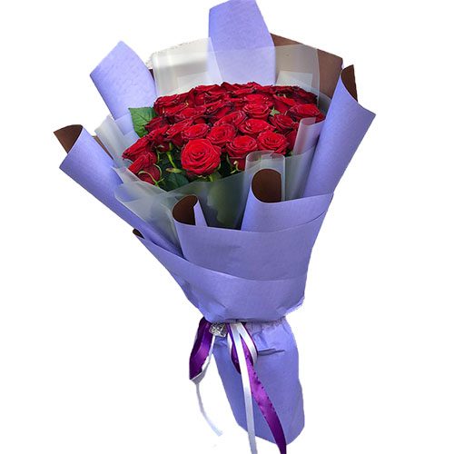 Фото товара 33 червоні троянди у Тернополі