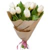 Фото товара 11 білих тюльпанів у Тернополі