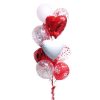 Фото товара 3 фольговані кульки у формі серця у Тернополі