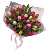 Фото товара 45 алых тюльпанов в коробке у Тернополі