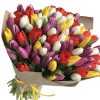 Фото товара 201 тюльпан (два кольори) в коробці у Тернополі