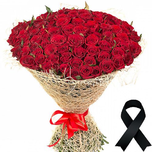 Фото товара 100 красных роз у Тернополі