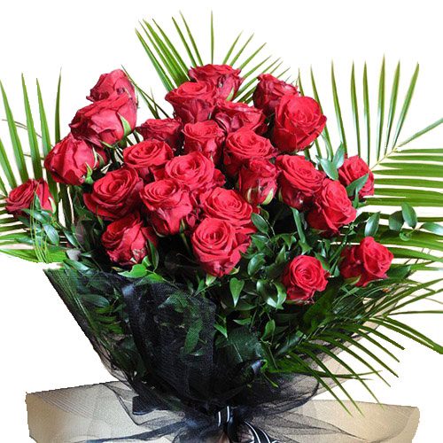 Фото товара 26 красных роз у Тернополі