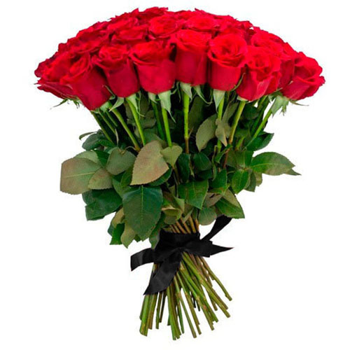 букет живых цветов на похороны «Роза Тернополь»