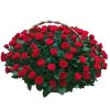 Фото товара Кошик 101 червона троянда у Тернополі