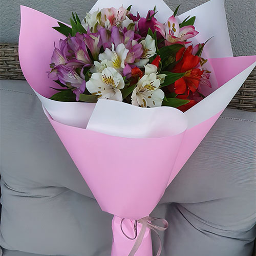 фото величезний букет квітів для неї, квіти для коханої