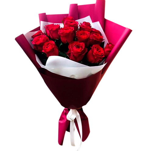 Товар "Букет роз - 15 шт. у Тернополі Фото товара Букет роз - 15 шт. у Тернополі