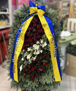Фото товара Вінок «Прощавай на вічність» у Тернополі